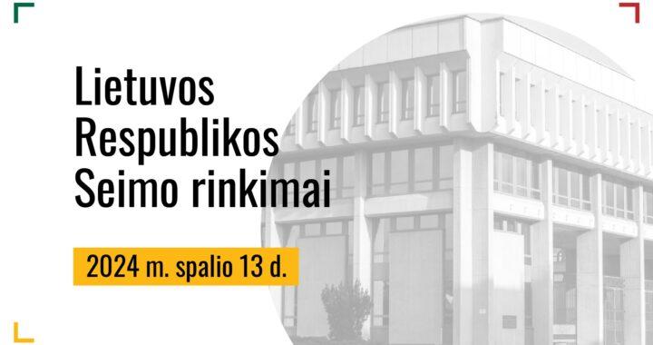 Rinkimuose Seimo nario vietos sieks 10 kandidatų